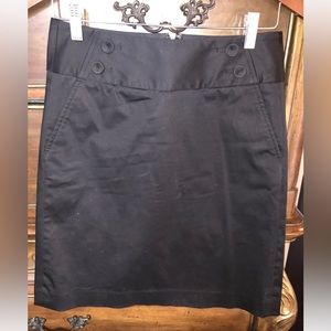 The Limited Black Pencil Skirt / A-Line Design size 0